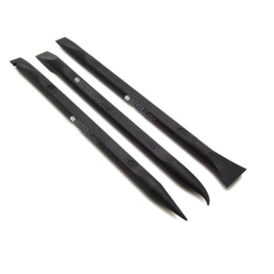 NEW TRIPLE BLACK NYLON PLASTIC SPUDGER TOOL FOR iPHONE iPAD TABLET LAPTOP REPAIR