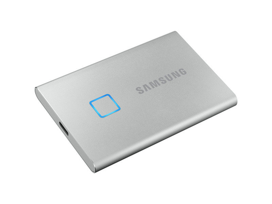 Samsung Portable SSD T7 TOUCH USB 3.2 1TB (Silver)