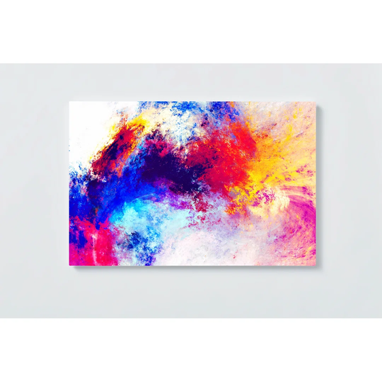Abstract Motif Magnetic Wall Mounted Cork Board