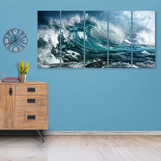 Canvas Print Sea Ocean Waves