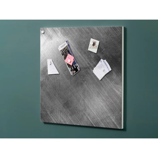 Notiz Motive Anthracite Magnetic Wall Mounted Cork Board