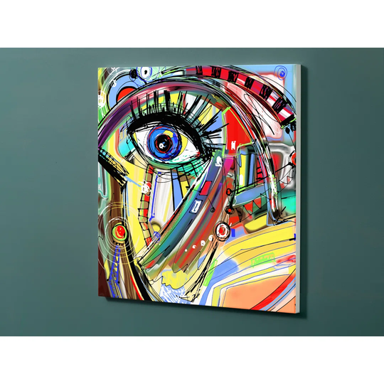 Notiz Motive Art Modern Magnetic Wall Mounted Cork Board
