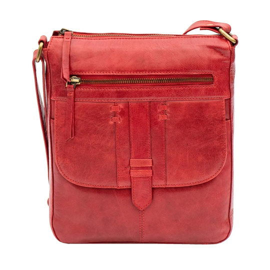 PRIMEHIDE Arizona Bag Crossbody - Red