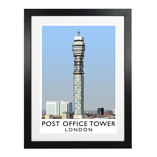 Post Office Tower 2 by Richard O'Neil - Graphic Art Print on Paper
