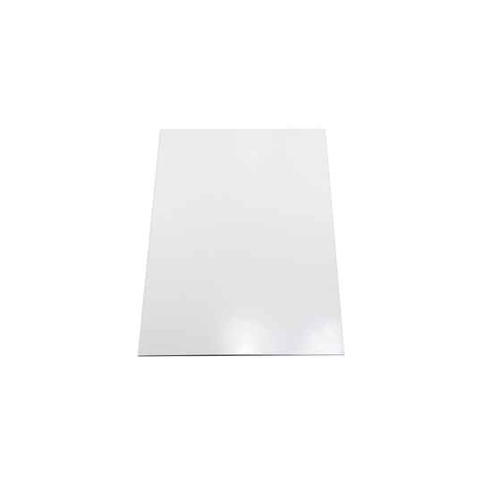 Magnet Experts F4MA4GW-1 Coloured Laminated Flexible A4 Magnetic Sheet, Gloss White