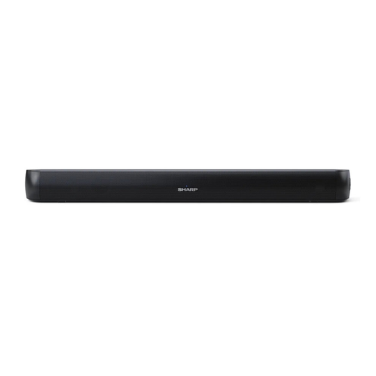 Sharp HT-SB107 110W 2.0 Compact Soundbar with Bluetooth