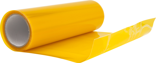 Headlight/rear light foil - Yellow - 1000x30 cm EU 407805