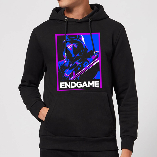 Avengers Endgame Ronin Poster Hoodie - Black - XL - Black