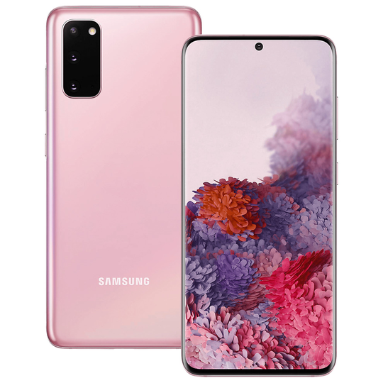 (Unlocked, Cloud Pink) Samsung Galaxy S20 Dual Sim | 128GB | 8GB RAM