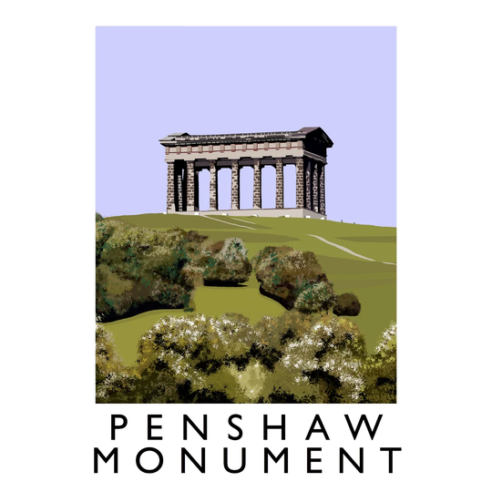 Penshaw Monument 2 by Richard O'Neil - Graphic Art Print on Paper