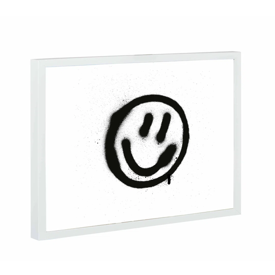 Smiley Face Magnetic Wall Mounted Photo Memo Board