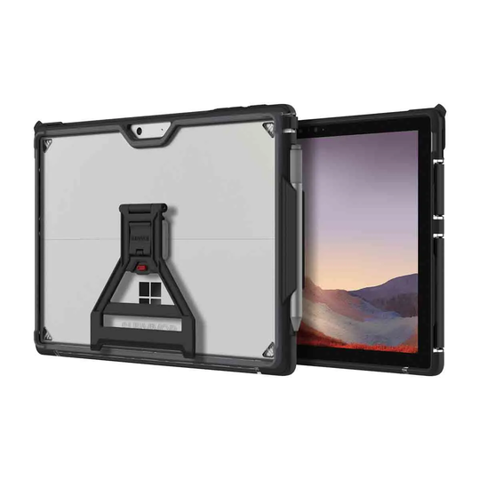 Griffin Survivor Strong for Microsoft Surface Pro 7 - Black/Gray/Clear
