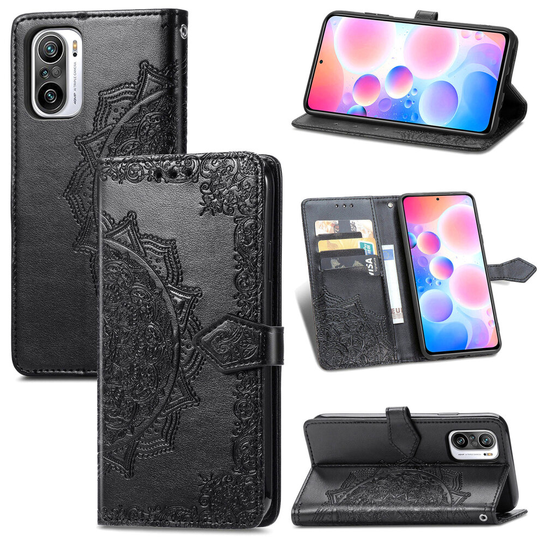 Xiaomi Redmi Note 10 Pro Case,for Xiaomi Redmi Note 10 Pro PU Leather Wallet Flip Protective Phone Case with Card Slots Holder Pocket, Case for Xiaomi
