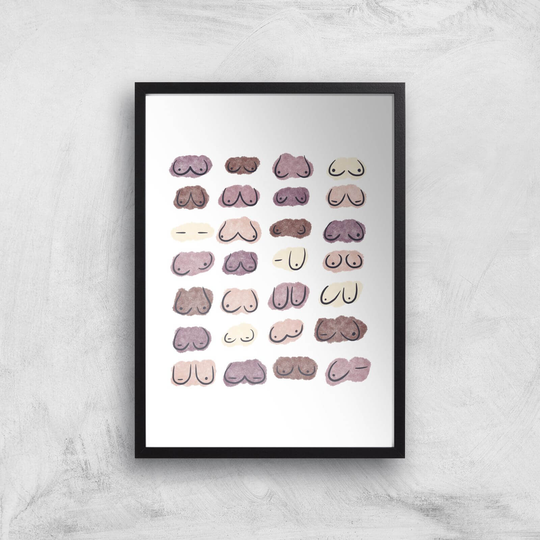 Hoohas Spoldges Giclee Art Print - A2 - Black Frame