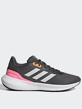 adidas Runfalcon 3.0 - Black/Pink, Black/Pink, Size 3.5, Women