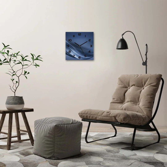 Wave Silent Wall Clock