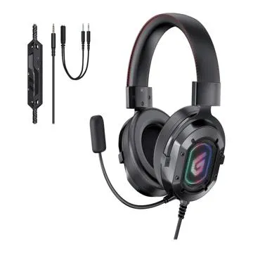 Conceptronic ATHAN03B Kabling Headset - Sort