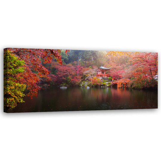 Canvas Print, Orange Nature 16974
