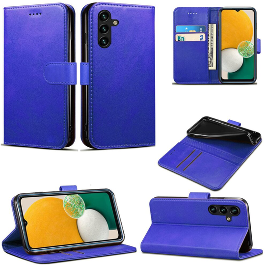 Case for Samsung Galaxy A13 5G, Leather Wallet Book Flip Folio Stand View Cover Magnetic Closure with Card Slots for Samsung...
