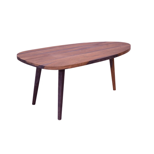 Solid Wood 3 Legs Coffee Table