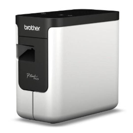 Brother PT-P700 Hand Held Labelling Machine