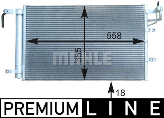 Condenser Air Conditioning 8FC351303-091 by BEHR