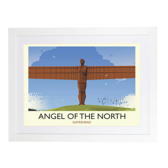 Angel of the North Landscape by Rick Smith - Graphic Art Print on Paper