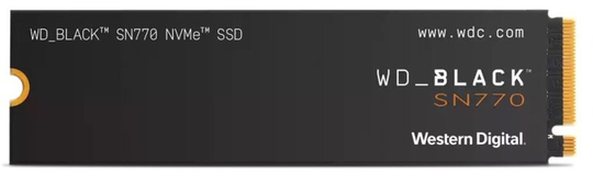 WD BLACK SN770 1TB SSD M.2 2280 NVME PCI-E GEN4 SOLID STATE DRIVE