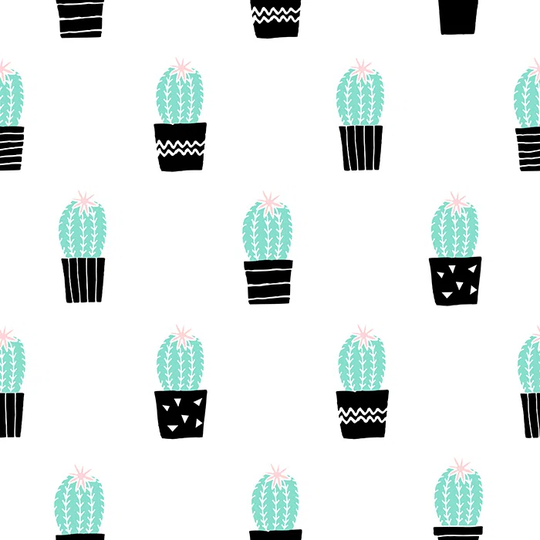 Walllpaper Roll 208X146cm Wallpaper Material With Print Mural Decoration Kitchen Livingroom Bedroom - Cactus