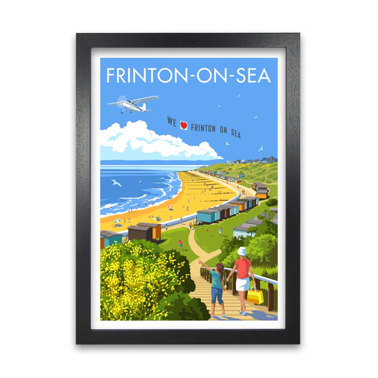 Frinton - Graphic Art print on Paper
