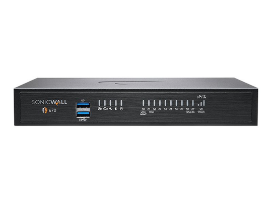 SonicWall TZ670 - Advanced Edition - Security Appliance - 2YRS
