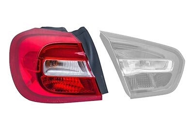 Combination Tail Light 2930921 Van Wezel 2930921
