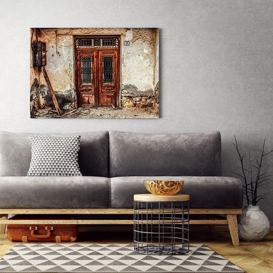 Canvas Print, Cities And Brown Architecture 16808