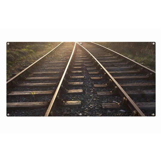 Tracks Magnetic Wall Mounted Photo Memo Board