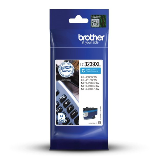 Brother LC3239XLC Cyan Extra High Yield Ink Cartridge