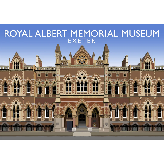 Royal Albert Memorial Museum by Richard O'Neil - Graphic Art Print on Paper