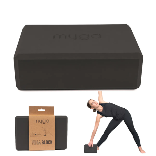 Foam Yoga Block - Black