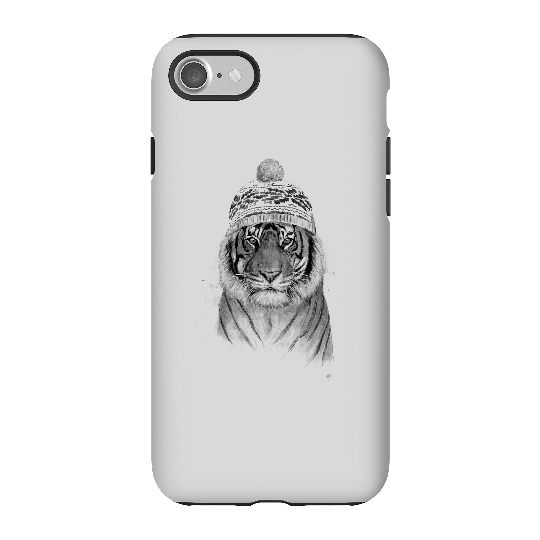 Balazs Solti Winter Tiger Phone Case for iPhone and Android - iPhone 7 - Tough Case - Matte