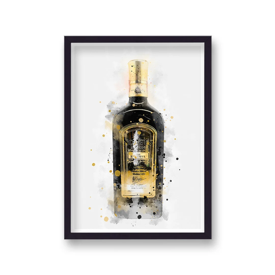 Gin Graphic Splash Nolets Inspired by Vouvart - Picture Frame Graphic Art