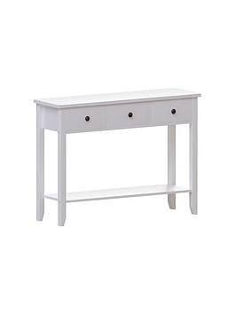 Vida Designs Windsor 3 Drawer Console Table