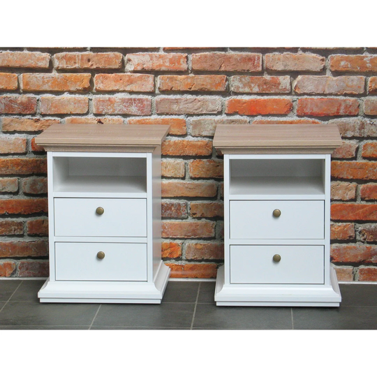 Starkey 2 Drawer Bedside Tables
