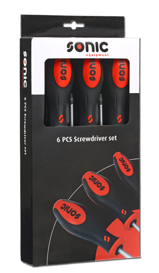 Screwdriver set TX-H in colored box 6 pcs. 600620
