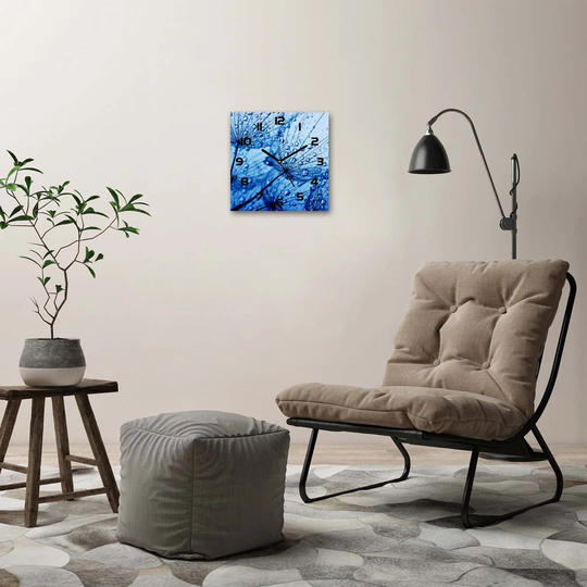 Jittender Dandelion Seeds Silent Wall Clock