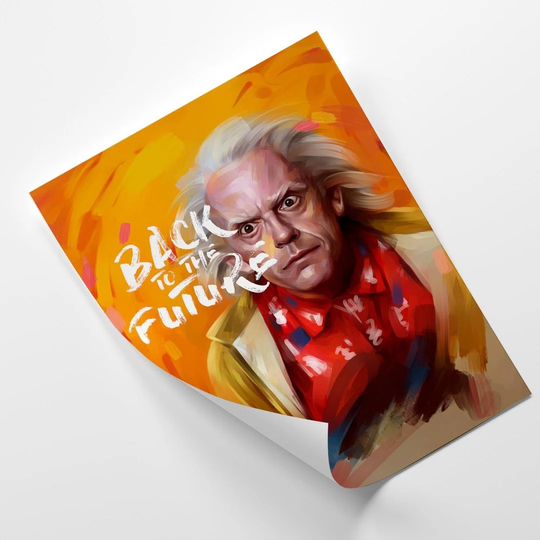 Poster, Back To The Future