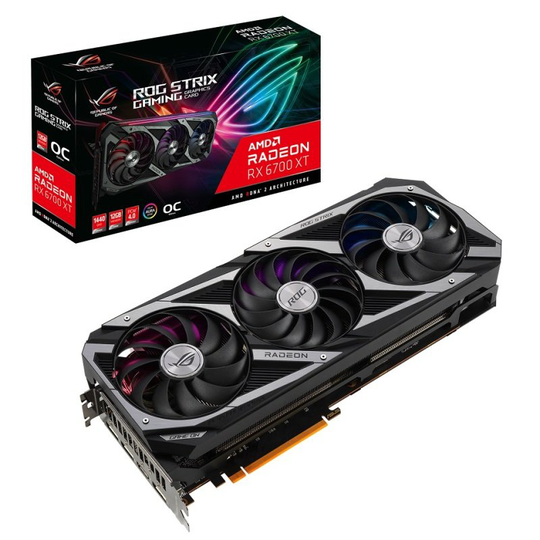 ASUS Radeon RX 6700 XT 12GB ROG STRIX OC Graphics Card