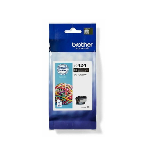 Brother Black Standard Capacity Ink Cartridge 750 Pages - Lc424bk