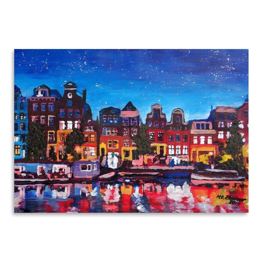 Amsterdam Stars 2 Painting