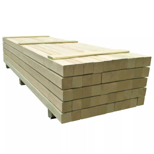 240 cm H x 9 cm W Maxton Wood Line Post