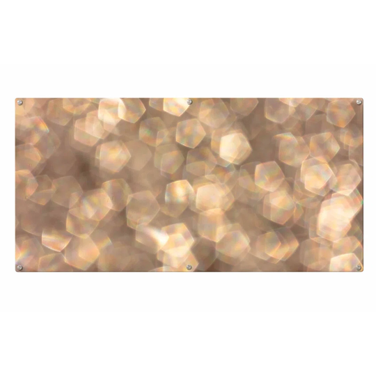 Glitter Magnetic Wall Mounted Photo Memo Board