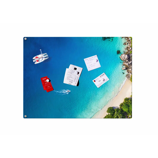 Sea Water Magnetic Wall Mounted Photo Memo Board
